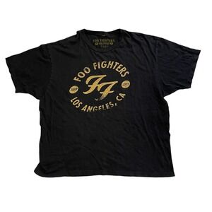 Foo Fighters 2011 Tour The Forum Los Angeles CA Graphic T-Shirt Mens XL Black